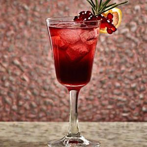 Filet de saumon au four 3 Vinaigre de fruits rouges — Mocktail "Fruits rouges & balsamique twist"