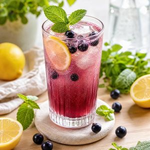 Filet de saumon au four 3 Limonade au cassis